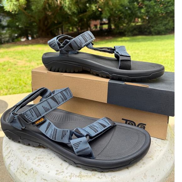 NWT Teva Hurricane XLT2 Gray Blue Sport Sandals Size 12
